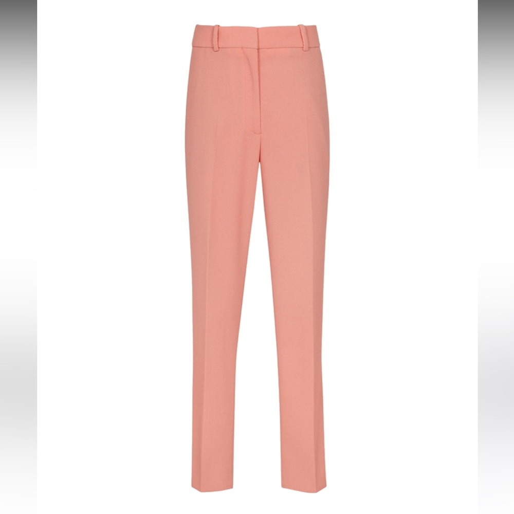 Reiss Coral Pink Tailored Women's Trousers - Picture 4 of 9